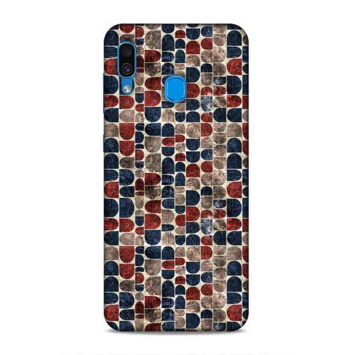 Samsung Galaxy A30 Uyumlu Kılıf Romans (24) Darbe Emici Kılıf Mozaik