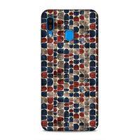 Samsung Galaxy A30 Uyumlu Kılıf Romans (24) Darbe Emici Kılıf Mozaik