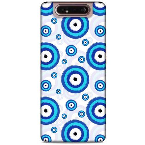 Nazarium (36) Desenli Silikon Kapak Samsung Galaxy A80 Kılıf