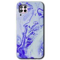 Potkal Hediye Fabrikası Huawei P40 Lite Kılıf HD Desen Baskılı Arka Kapak - Cranny Liquid Wall