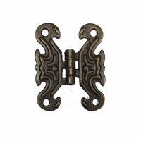 Dekoratif Sac Kelebek Menteşe - Küçük, Eskitme, 100 Adet