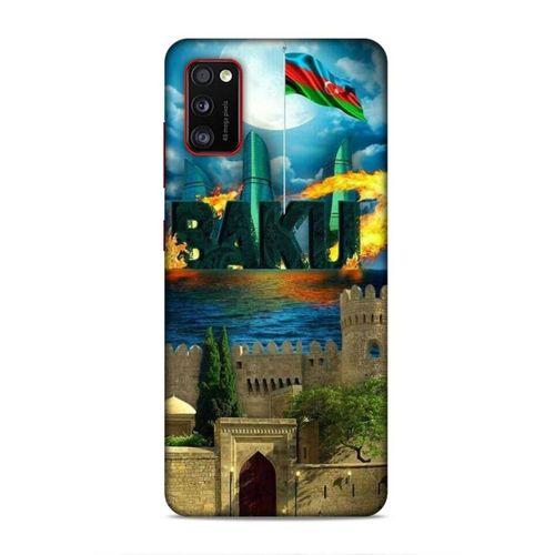 Samsung Galaxy A41 Uyumlu Kılıf Azarbaijan (50) Shockproof Kılıf Bakü Simgeler