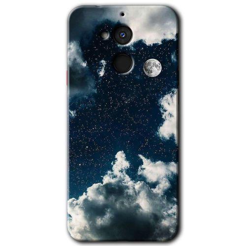 Potkal Hediye Fabrikası General Mobile GM 8 Kılıf HD Desen Baskılı Arka Kapak - Gece Gökyüzü