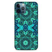 Apple iPhone 13 Pro Max Uyumlu Kılıf Mavi Delisi (33) Hybrid Kılıf Cami