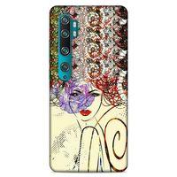 Lopard Xiaomi Mi Note 10 Pro Uyumlu Kılıf Sürreal Yüzler ♀ (19) Kılıfları Baskılı
