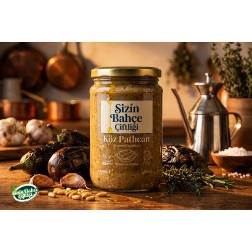 Sizin Bahçe Çiftliği Közlenmiş Patlıcan 400 Gr.