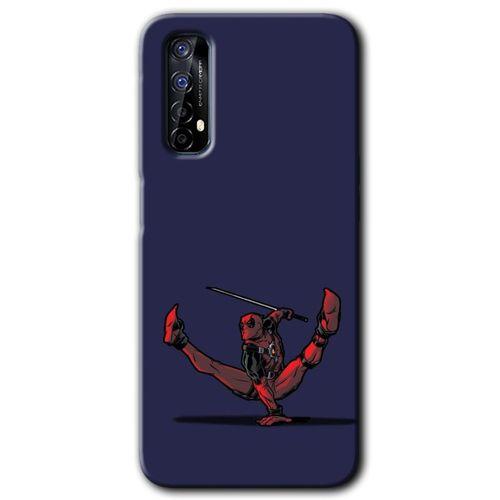 Realme 7 Kılıf HD Desen Baskılı Arka Kapak - DeadPool 3