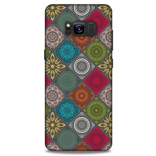 Ethnic Culture (40) Samsung Galaxy S8 Kılıf Silikon Kapak Desenli