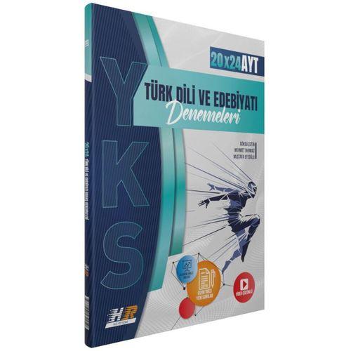 AYT Türk Dili ve Edebiyatı 20 x 24 Denemeleri Hız ve Renk Yayınları