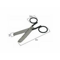 Özel El Yapımı Dövme Lokum Makası 23 Cm