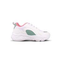 Mp 242-2076, Beyaz Kadın Bağcıklı Spor Ayakkabı