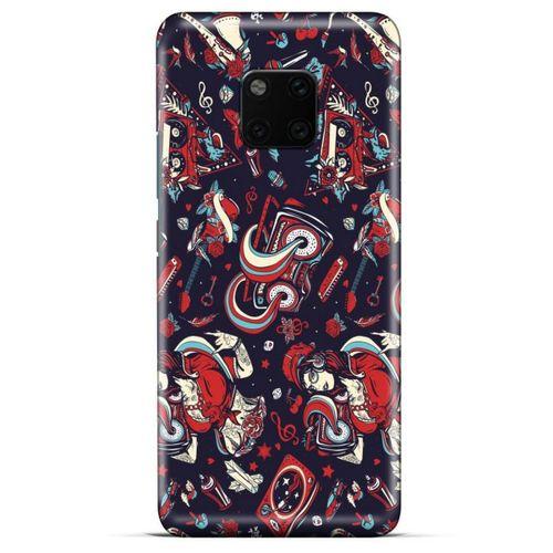 Retro (6) Desen Silikon Kılıf Renkli General Mobile GM 20 Kılıf