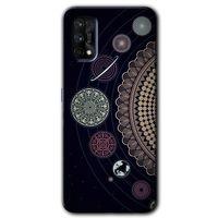 Realme 7 Pro Kılıf HD Desen Baskılı Arka Kapak - Gezegen Döngüsü
