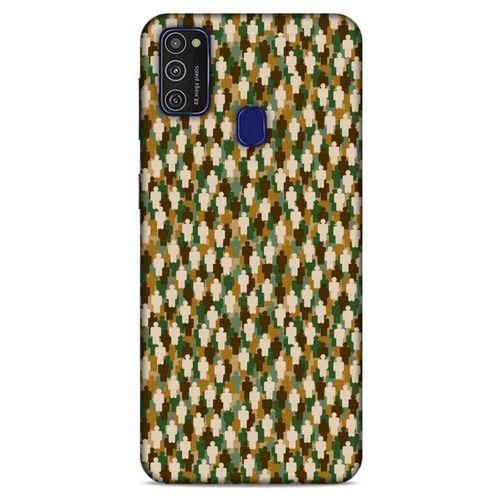 Kamuflaj 48 Samsung Galaxy M21 Kılıf Silikon Kapak