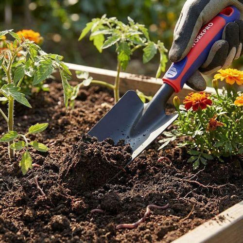 WORKPRO WP331025 310x78mm Çelik Profesyonel Mini Bahçe Küreği