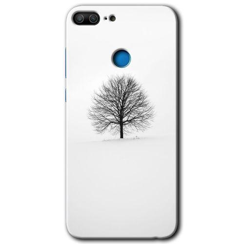 Potkal Hediye Fabrikası Honor 9 Lite Kılıf HD Desen Baskılı Arka Kapak - Alone Tree