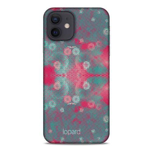 Apple iPhone 12 Kılıf Pastel Renkler (48) Bumper Kılıf Pembe Yeşil