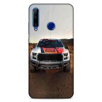Lopard Huawei Y6P Uyumlu Kılıf PickUpX (30) Silicone Case Gri
