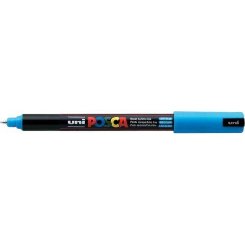 UNİBALL POSCA 0.7 SU BAZLI BOYAMA MARKÖRÜ BUZ MAVİSİ  (N)- (UNİ-PC-1MR )