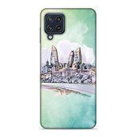 Samsung Galaxy M32 Uyumlu Kılıf Azarbaijan (2) Kabı Baki Silüet