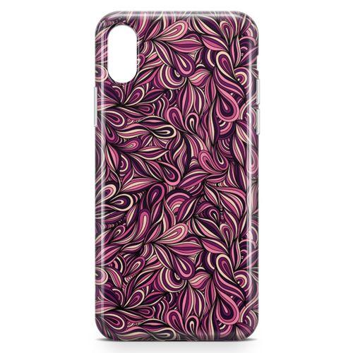 Apple iPhone XS Max Kılıf Döngüsel Öğeler Arka Kapak Koruma Desenli Full Koruyucu