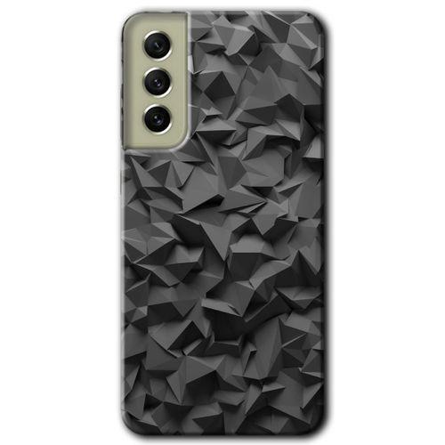 Galaxy S21 FE Kılıf HD Desen Baskılı Arka Kapak - Dark Broke + Kırılmaz Cam