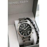 Daniel Klein Erkek Kol Saati 30 Metre Suya Dayanıklı Çelik Kordon + Bileklik Hediyeli VS.BLKT.0819