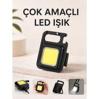 Kamp Işığı Çok Fonksiyonlu Taşınabilir Anahtarlık Kapak Açma Manyetik Özelliği