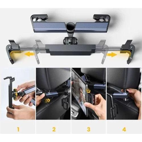 Pratik Koltuk Arkası Ayarlanabilir Tablet Telefon Tutucu