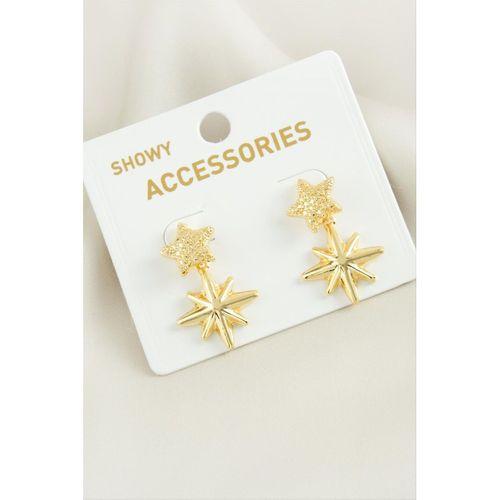 Yıldız Trend Metal Küpe