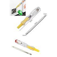 Çift Uçlu Kontrol Kalemi Elektrik Test Kalemi Şeffaf