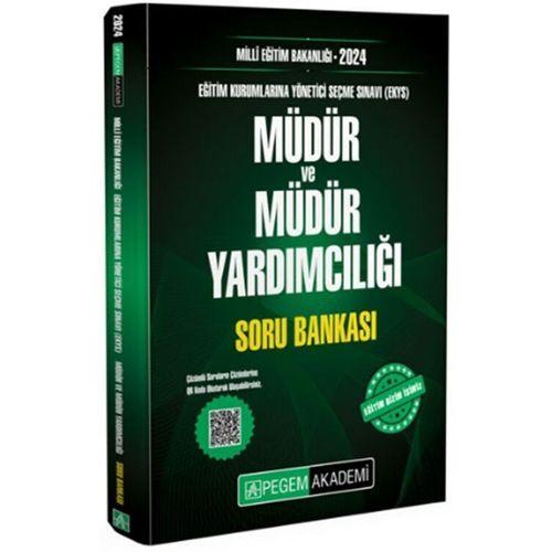 2024 EKYS Müdür Ve Müdür Yardımcılığı Soru Bankası Pegem Yayınları