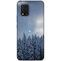 Lopard Xiaomi Mi 10 Lite Uyumlu Kılıf Gece'S (25) Antişok Kapak Karbeyaz
