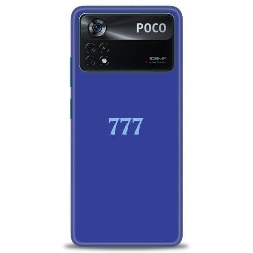 Xiaomi Poco X4 Pro 5G Kılıf HD Baskılı Kılıf - 777 + Tam Ekran Koruyucu