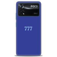 Xiaomi Poco X4 Pro 5G Kılıf HD Baskılı Kılıf - 777 + Tam Ekran Koruyucu
