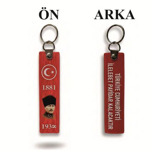 TPU Çift Taraflı Anahtarlık ATATÜRK