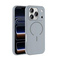 Apple iPhone 17 Pro Max Kılıf M-safe Şarj Özellikli Zore Meta Kapak