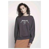 Metallica Baskılı Füme Antrasit Kadın Sweatshirt