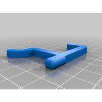 İnç Kare Pegboard Kancası (Bu ürün Sadece Plastik parçadır - Almadan Önce Soru Sorabilirsiniz)