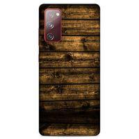 Lopard Samsung Galaxy S20 Fe Uyumlu Kılıf Wood'X (18) Telefon Kılıfları Desenli