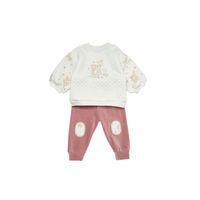 Bibaby Little Deer 2'Li Bebek Takım 59810 Mint