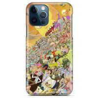 Apple iPhone 13 Pro Uyumlu Kılıf Rick And Morty (37) Silicone Cover Slick Morty
