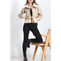 pilelistore Kürklü Mont Bej