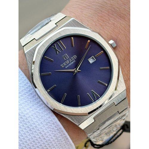 Reward Çelik Kordon 5 Atm Suya Dayanıklı Takvimli Kadran 2 Yıl Garantili Erkek Kol Saati FT.GL.M03.2