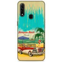 Retro (16) Desen Kalın Kılıf Renkli Oppo A31 Kılıf