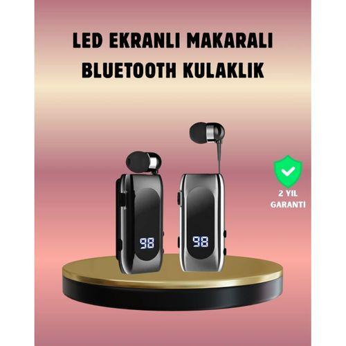 Dijital Göstergeli Bluetooth Kulaklık – Klipsli Ve Şık Tasarım