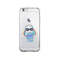 iPhone 6 Have Fun Desenli Premium Şeffaf Silikon Kılıf