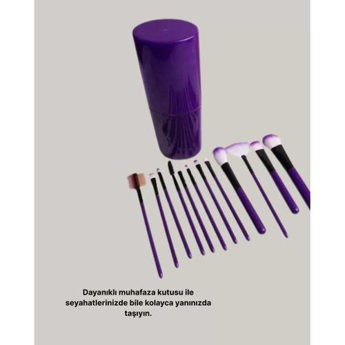 12’li Profesyonel Makyaj Fırça Seti Ultra Yumuşak Sen Kıllı