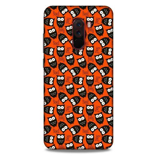 Baykuşlar (6) Desenli Silikon Kapak Telefon Kabı Xiaomi Pocophone F1 Kılıf