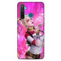 Realme 5 Pro Uyumlu Kılıf Harley Quinn (4) Koruma Kılıfı Fuşya